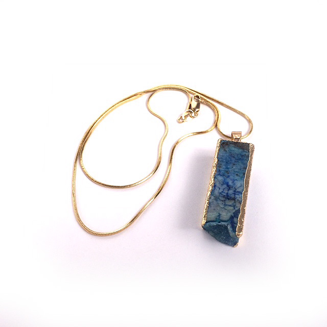 Blue Crystal Necklace