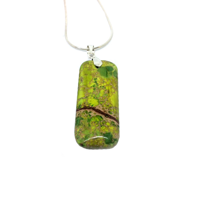 Sterling Silver gemstone pendant