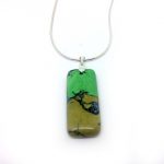 Women's Sterling Silver Jasper Pendant
