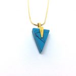 Turquoise Arrow Pendant