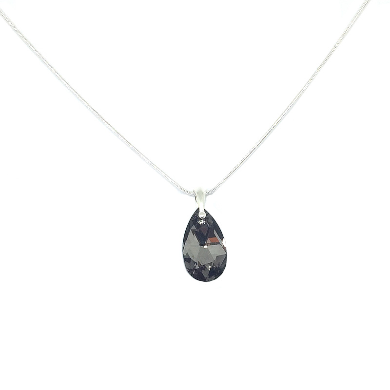swarovski-pendant-charcoal Black Swarovski Pendant