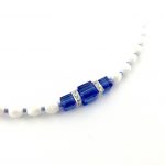 Swarovski crystal cube necklace
