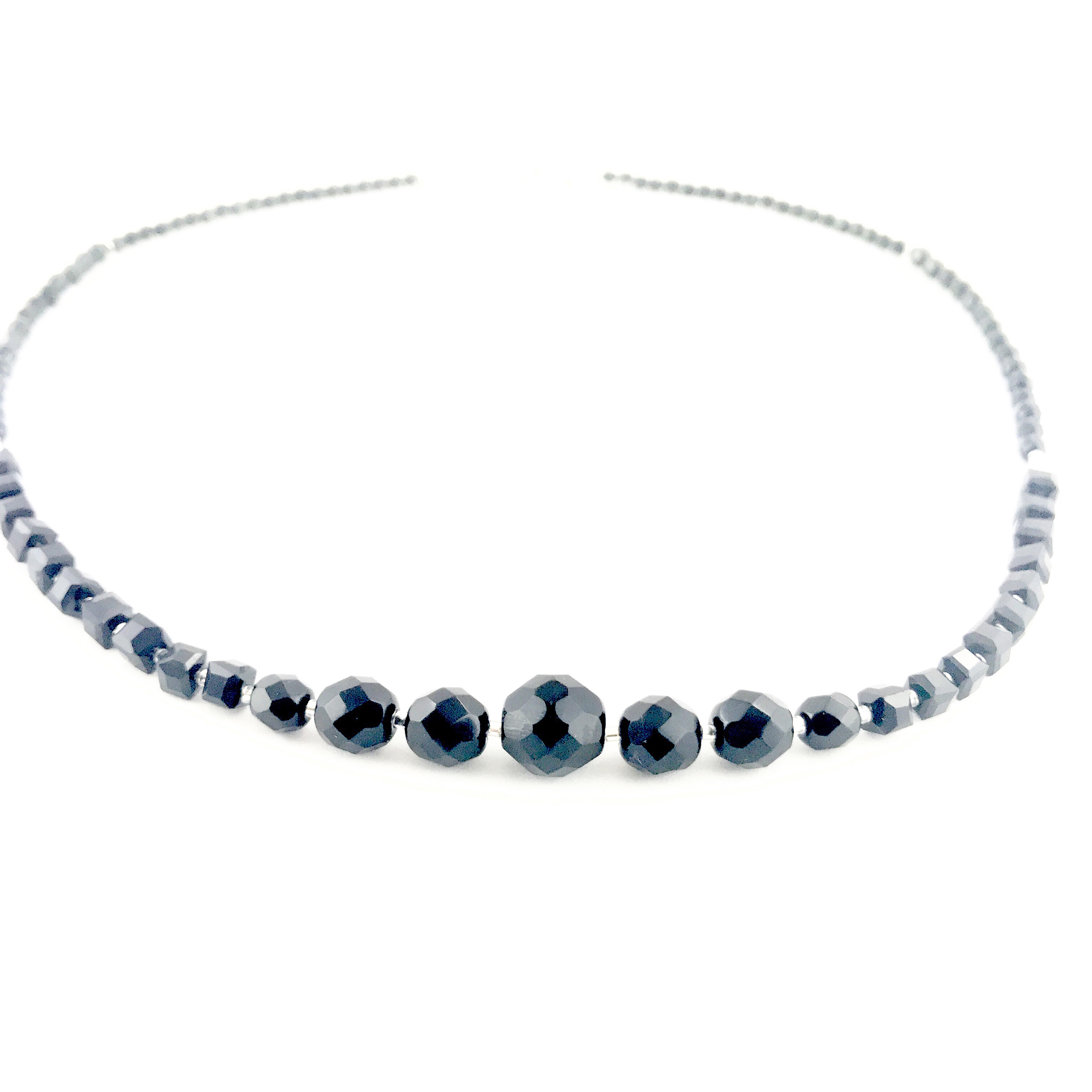 Czech fire polished crystal necklace Czech fire polished crystal necklace