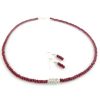 Genuine ruby necklace and earrings set online uk Genuine ruby necklace and earrings set online uk