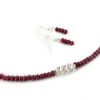 Genuine ruby necklace and earrings set online uk Genuine ruby necklace and earrings set online uk