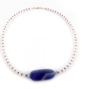 Pink Quartz Necklace online uk