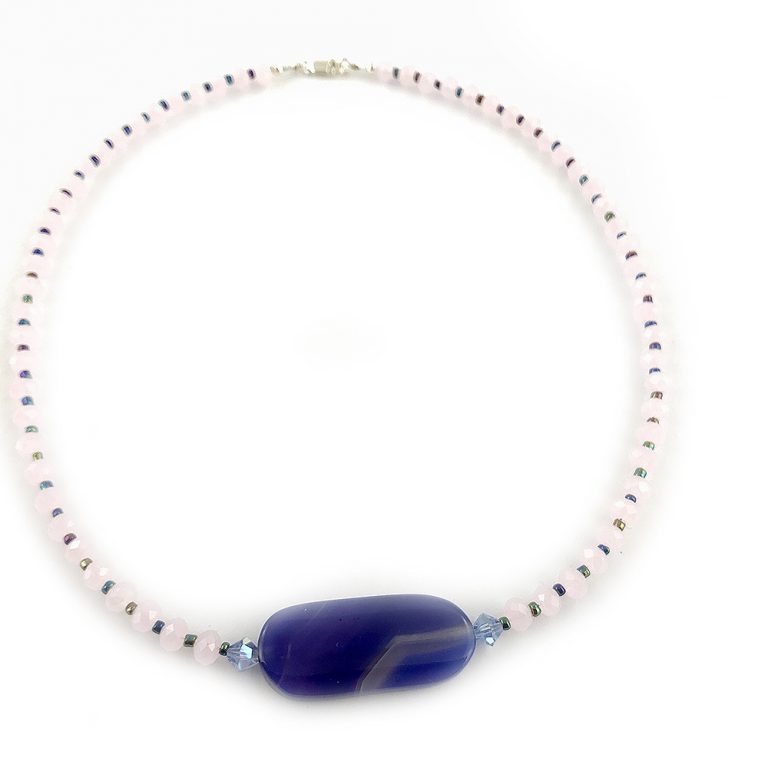 Pink Quartz Necklace online uk Pink Quartz Necklace online uk