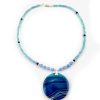 Jade and agate necklace online uk