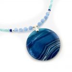 Jade and agate necklace online uk