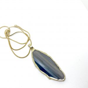 Gold Agate pendant online uk