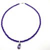 Amtheyst & Swarovski necklace online uk