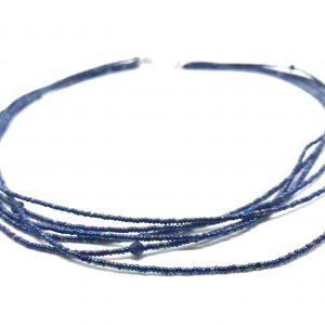 Precosia crystal multi strand necklace online uk