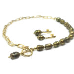 Pearl jewellery set