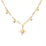 starry night cosmic necklace