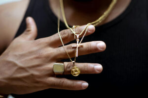 layered necklace