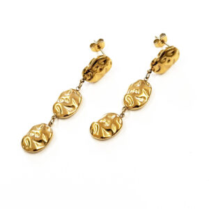 18k Gold Earrings