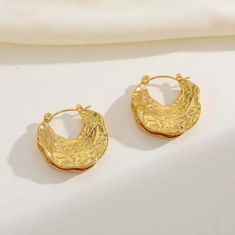 Geometric-Stainless-Steel-18K-Gold-Plated-Earrings-Fashionable-Casual-Cute-Design-For-Weekend-Daily-Date-Selfie-Holiday-3