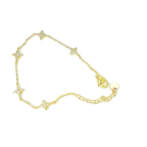 starburst gold bracelet