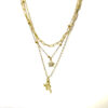 gold layering necklace